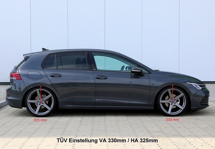 TA Technix Gewindefahrwerk Deep  für Volkswagen (VW) Golf 8 